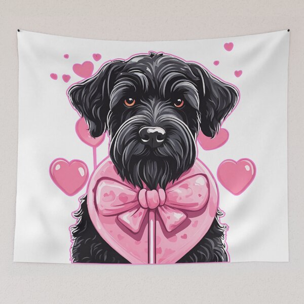 Item preview, Valentine's Day Giant Schnauzer Love designed and sold by GoodyPaws.
