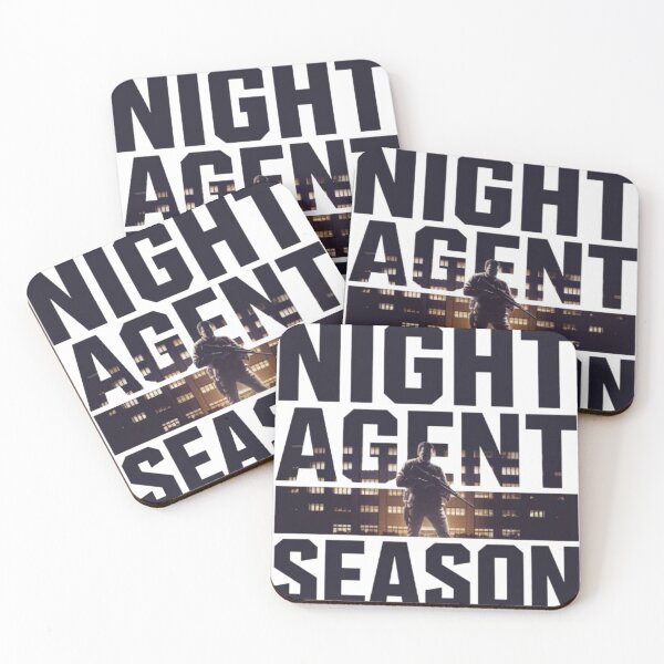 Item preview, Night Agent Season Bold Silhouette Design designed and sold by ArtsyElegance4U ⭐⭐⭐⭐⭐.