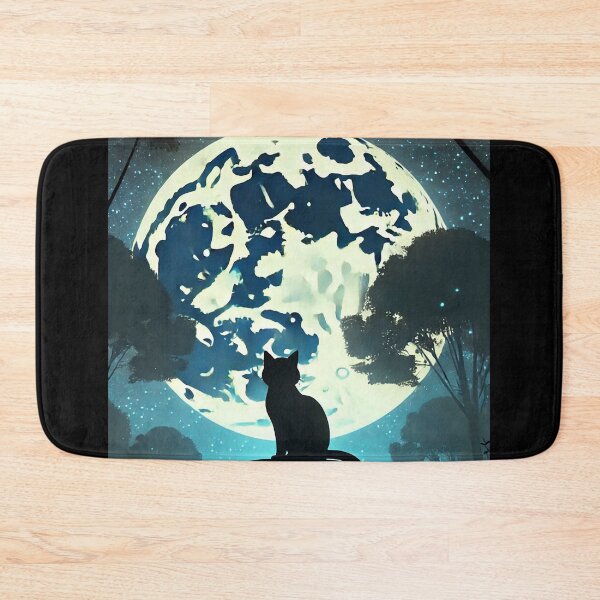 Item preview, Cat & Moon R designed and sold by VeenyOcicat.