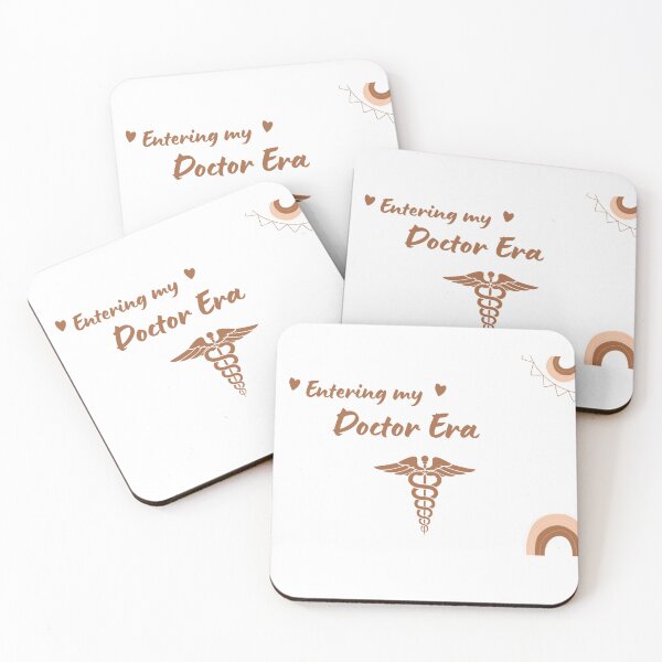 Item preview, Entering my Doctor Era - Caduceus Motif, Graduation Gift for New Doctors designed and sold by catthemedic.