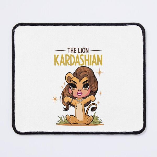 Item preview, The Lion Kardashian: Glamorous Lion in Lion King designed and sold by PunnyProducts.