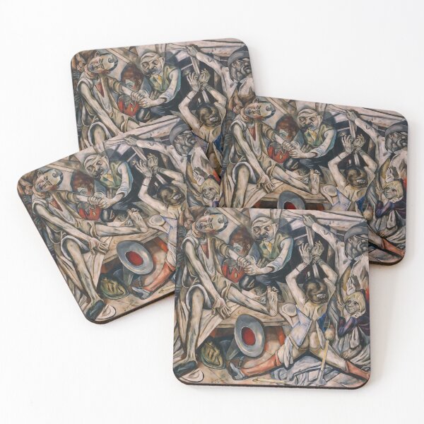 Item preview, The Night - Expressionist Masterpiece by Max Beckmann (1918-1919) designed and sold by Under-TheTable.