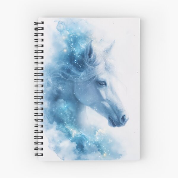 Item preview, Starlit Elegance of a White Horse designed and sold by AshiraCreations.