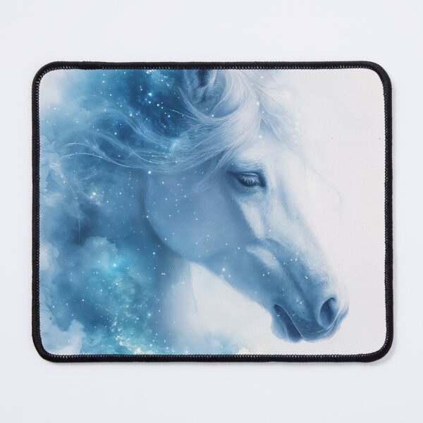 Item preview, Starlit Elegance of a White Horse designed and sold by AshiraCreations.