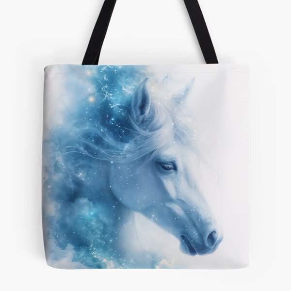Item preview, Starlit Elegance of a White Horse designed and sold by AshiraCreations.