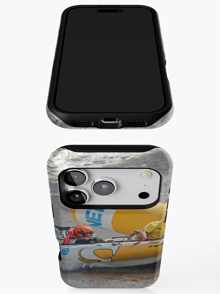 Thumbnail 3 of 4, iPhone Case, High-Speed Inflatable Boat Racing designed and sold by David Patterson.