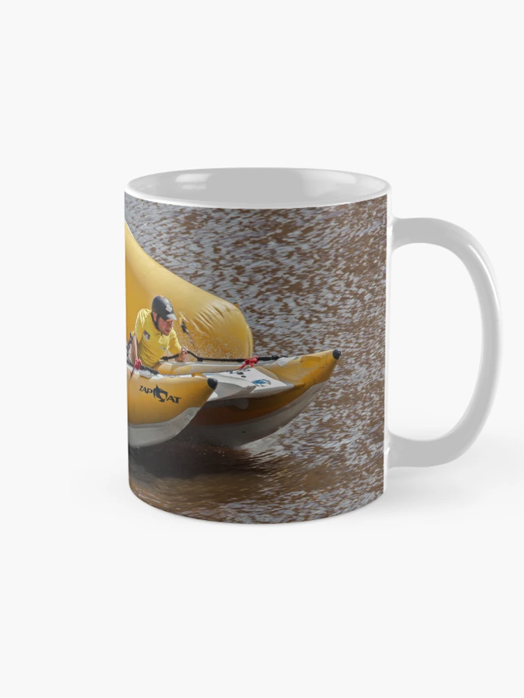 Thumbnail 3 of 6, Coffee Mug, High-Speed Inflatable Boat Racing designed and sold by David Patterson.