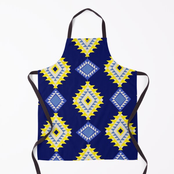 Item preview, Blue and yellow simple native American design. designed and sold by RIYA SIRI.