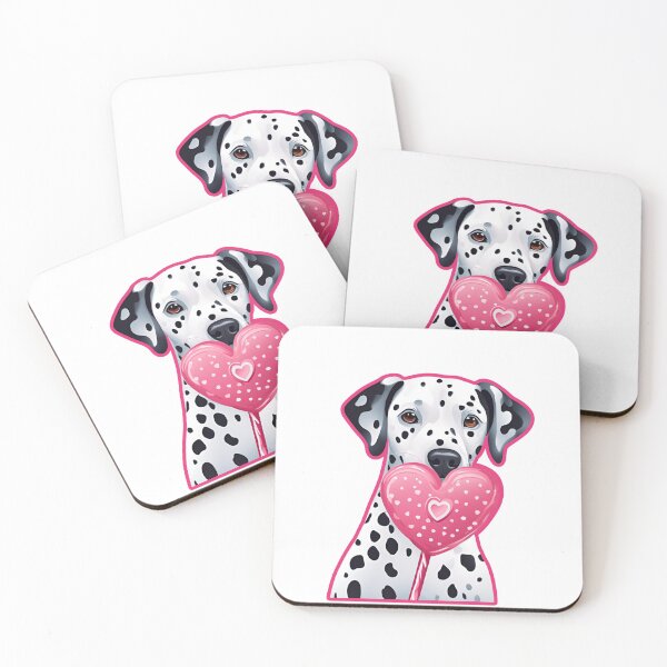 Item preview, Valentine's Day Dalmatian Love designed and sold by GoodyPaws.