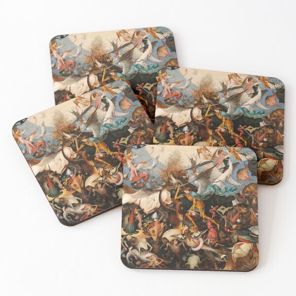 Item preview, The Fall of the Rebel Angels - Bruegel's Masterpiece of Chaos (1562) designed and sold by Under-TheTable.