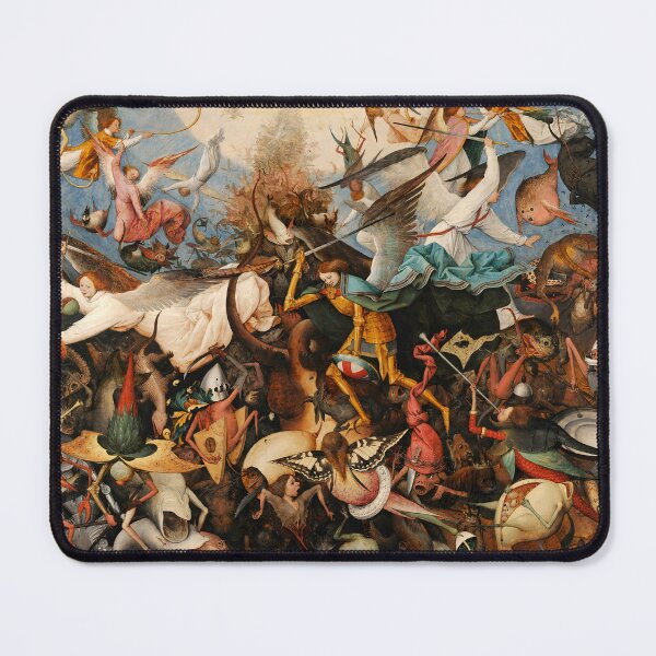 Item preview, The Fall of the Rebel Angels - Bruegel's Masterpiece of Chaos (1562) designed and sold by Under-TheTable.