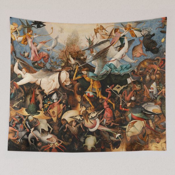 Item preview, The Fall of the Rebel Angels - Bruegel's Masterpiece of Chaos (1562) designed and sold by Under-TheTable.