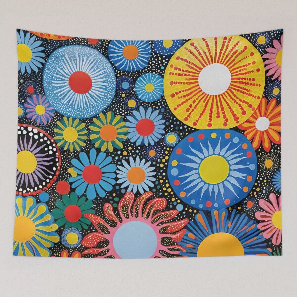 Item preview, Patchwork flower 2025 #1 designed and sold by mylittlewindow.