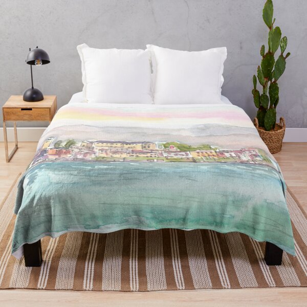 Item preview, Scenic Lake Orta with Isola San Giulio View  designed and sold by artshop77.