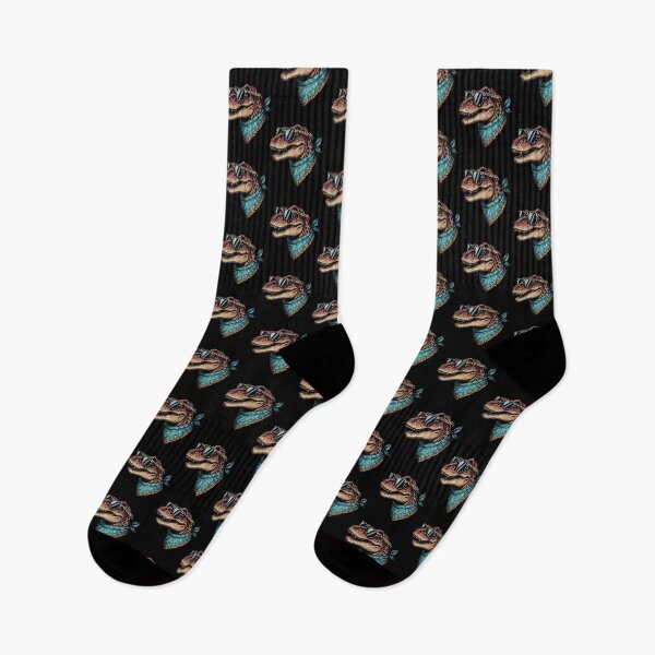 Item preview, T rex Wearing Leopard Scarf Animal Wearing Sunglasses designed and sold by Artistoos.