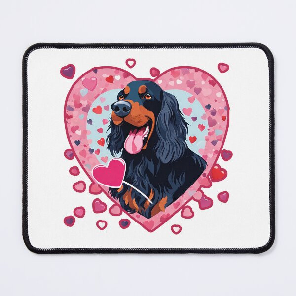 Item preview, Valentine's Day Gordon Setter Love designed and sold by GoodyPaws.