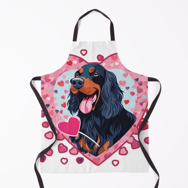 Artikelvorschau, Valentinstag Gordon Setter Liebe entworfen und verkauft von GoodyPaws.