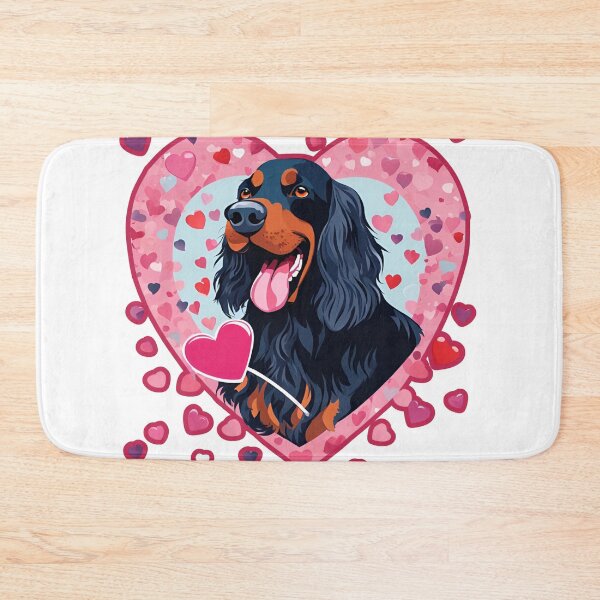 Item preview, Valentine's Day Gordon Setter Love designed and sold by GoodyPaws.
