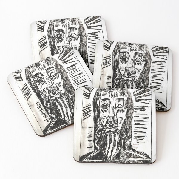 Item preview, German Expressionism Portrait designed and sold by Frostyfoods.