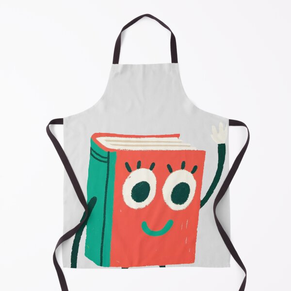 Item preview, Cheerful Book Character Waving designed and sold by DreamyMile.
