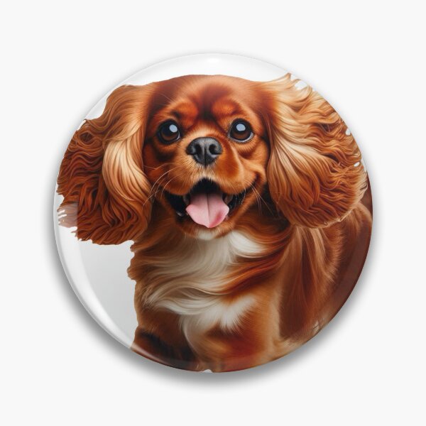 Item preview, Red Cavalier King Charles Spaniel designed and sold by HappyDogPark.