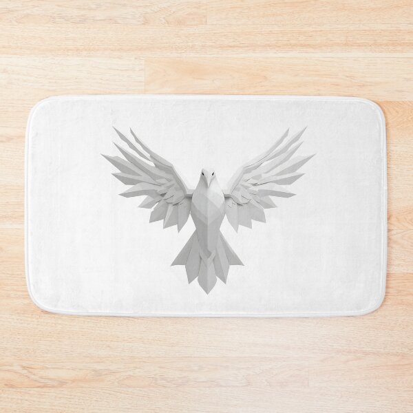 Item preview, Origami Dove Flying Vector Illustration designed and sold by GoldenTealArts.