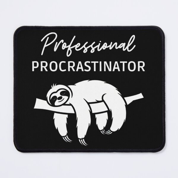 Item preview, Professional Procrastinator Funny Sloth designed and sold by Anniko Art Studio.