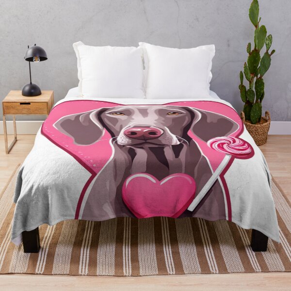 Item preview, Valentine's Day Weimaraner Love designed and sold by GoodyPaws.