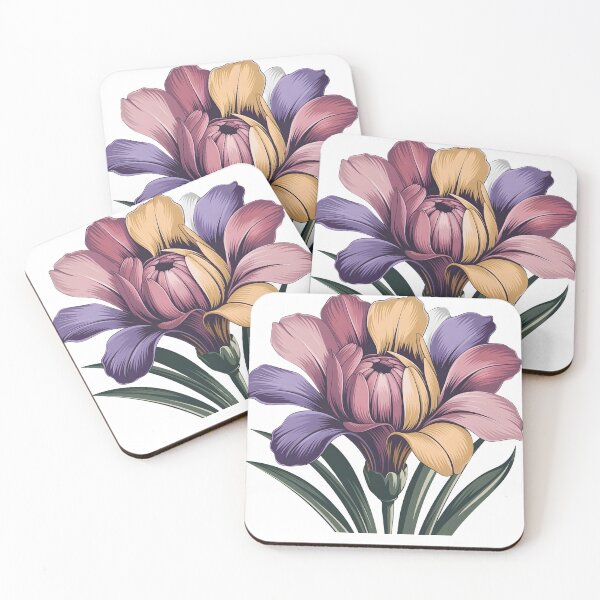 Item preview, Colorful blooming flower.  Summer flower designed and sold by wzetart.