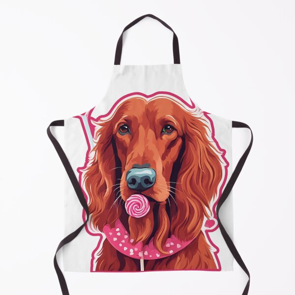 Artikelvorschau, Irish Setter Hund Valentinstag entworfen und verkauft von GoodyPaws.