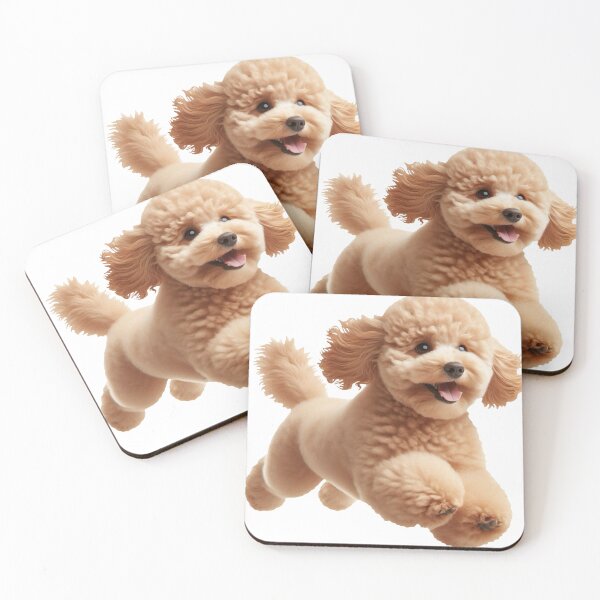 Item preview, Apricot Poodle designed and sold by HappyDogPark.
