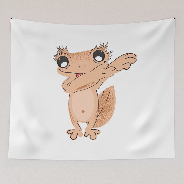 Item preview, Dabbing Crowned Gecko designed and sold by vibeno1.