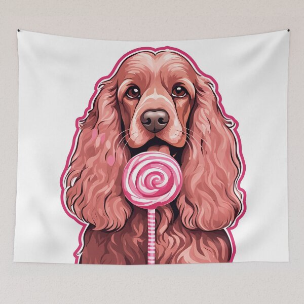 Item preview, Amor por el Cocker Spaniel Americano en el Día de San Valentín designed and sold by GoodyPaws.