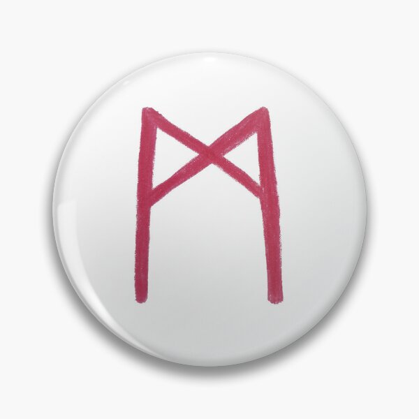 Item preview, Mannaz Germanic Rune designed and sold by MagentaTwilight.