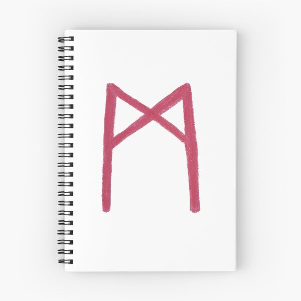 Item preview, Mannaz Germanic Rune designed and sold by MagentaTwilight.