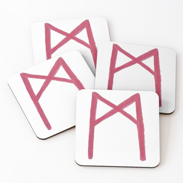 Item preview, Mannaz Germanic Rune designed and sold by MagentaTwilight.