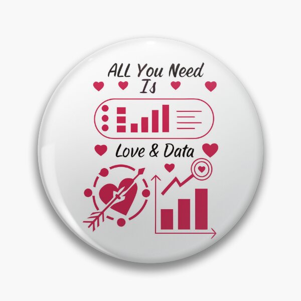 Item preview, All You Need Is Love and Data - Math Teacher Gift Idea designed and sold by Calymera.