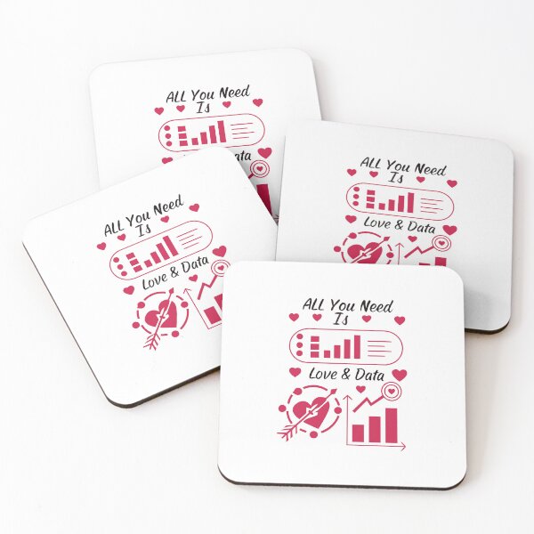 Item preview, All You Need Is Love and Data - Math Teacher Gift Idea designed and sold by Calymera.