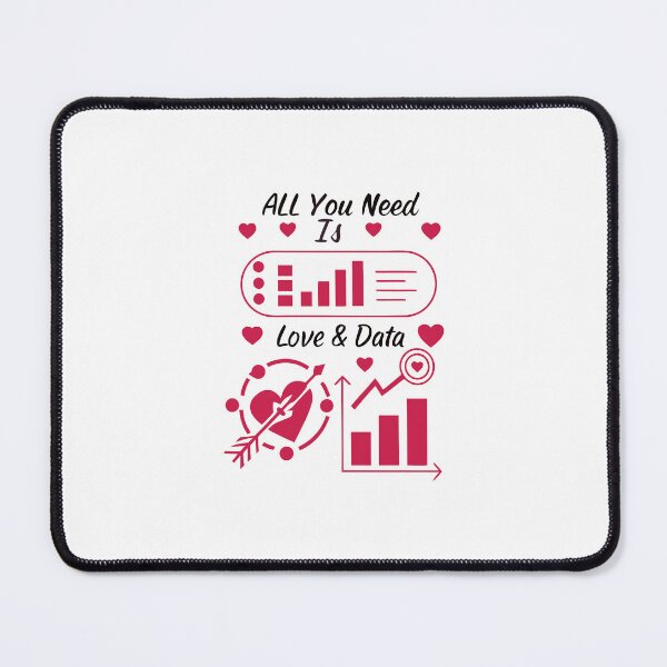 Item preview, All You Need Is Love and Data - Math Teacher Gift Idea designed and sold by Calymera.