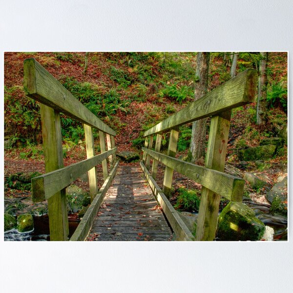 Item preview, Padley Gorge Bridge designed and sold by Alisonchambers2.