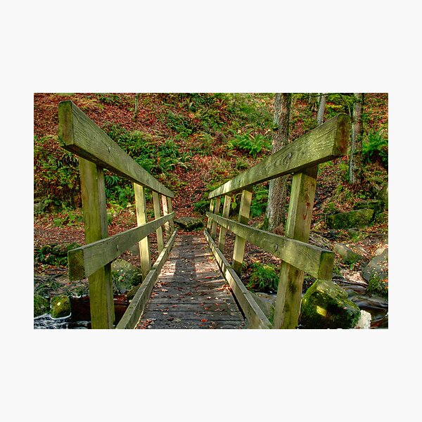 Item preview, Padley Gorge Bridge designed and sold by Alisonchambers2.