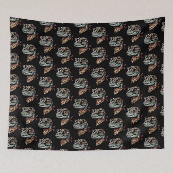 Item preview, Dinosaur Wearing Leopard Scarf Animal Wearing Sunglasses designed and sold by Artistoos.