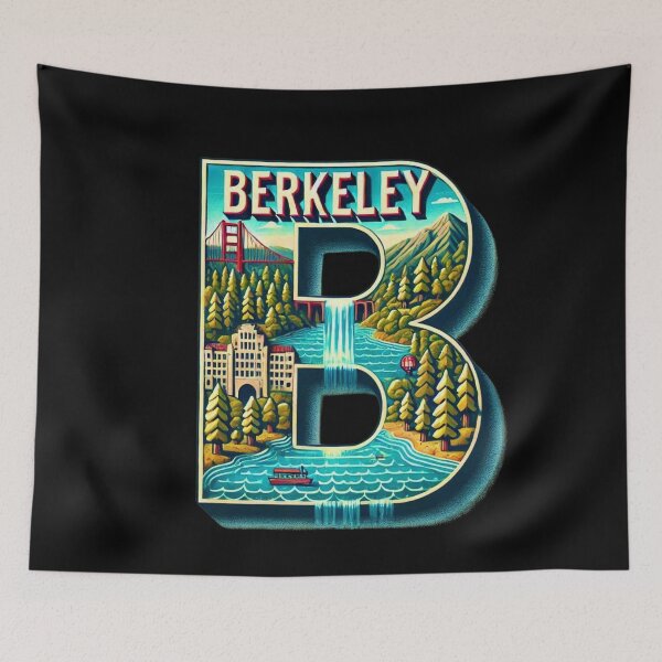 Item preview, B is for Berkeley  designed and sold by Myra365Art.