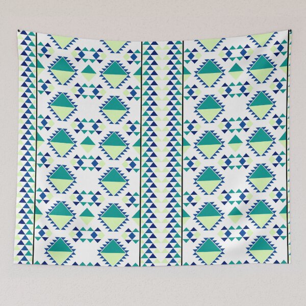 Item preview, Soft green native American pattern designed and sold by RIYA SIRI.