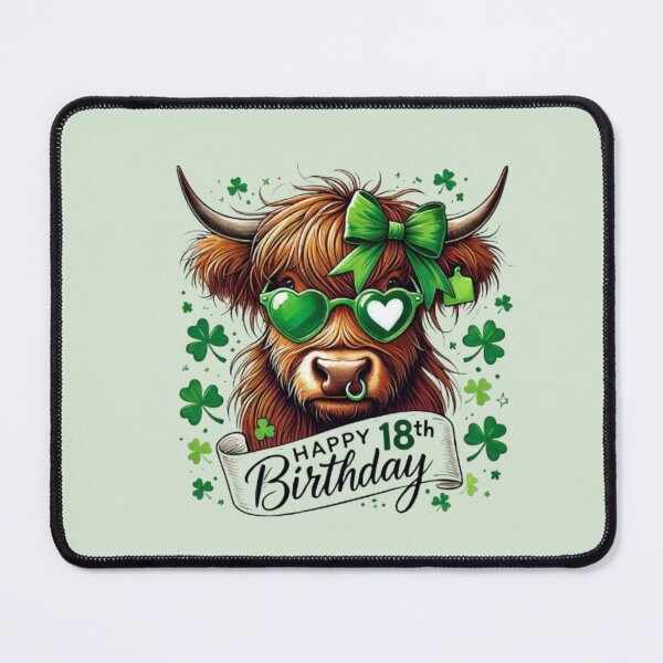 Item preview, Happy 18th Birthday, St patricks Day Birthday Party designed and sold by DeeCeeFashion.
