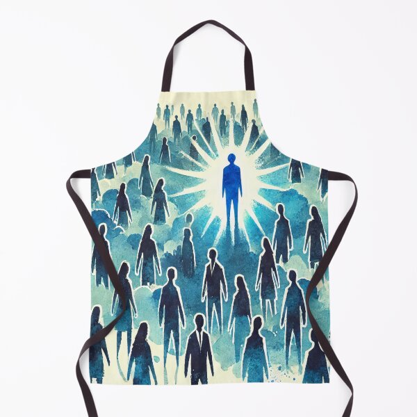 Item preview, Unique Figure in a Sea of Blue Figures designed and sold by Giuseppe Cammino.
