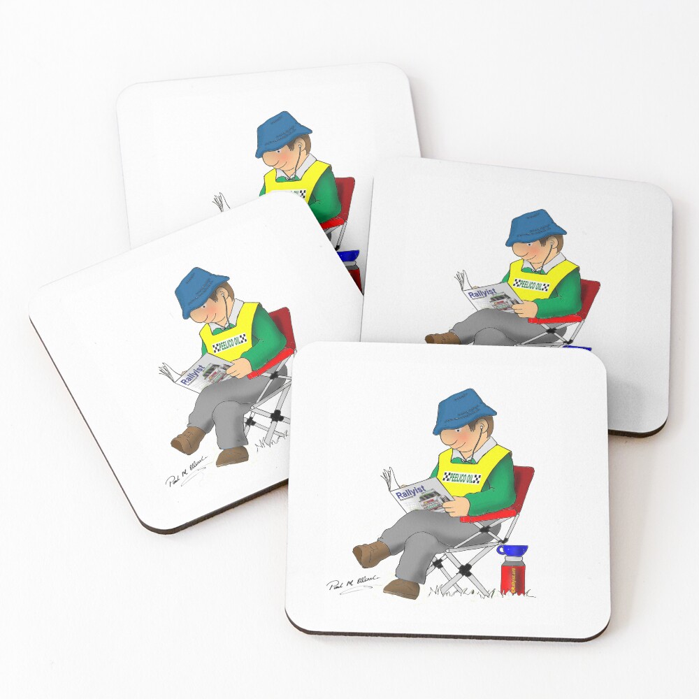 Item preview, Coasters (Set of 4) designed and sold by Rallyist1.