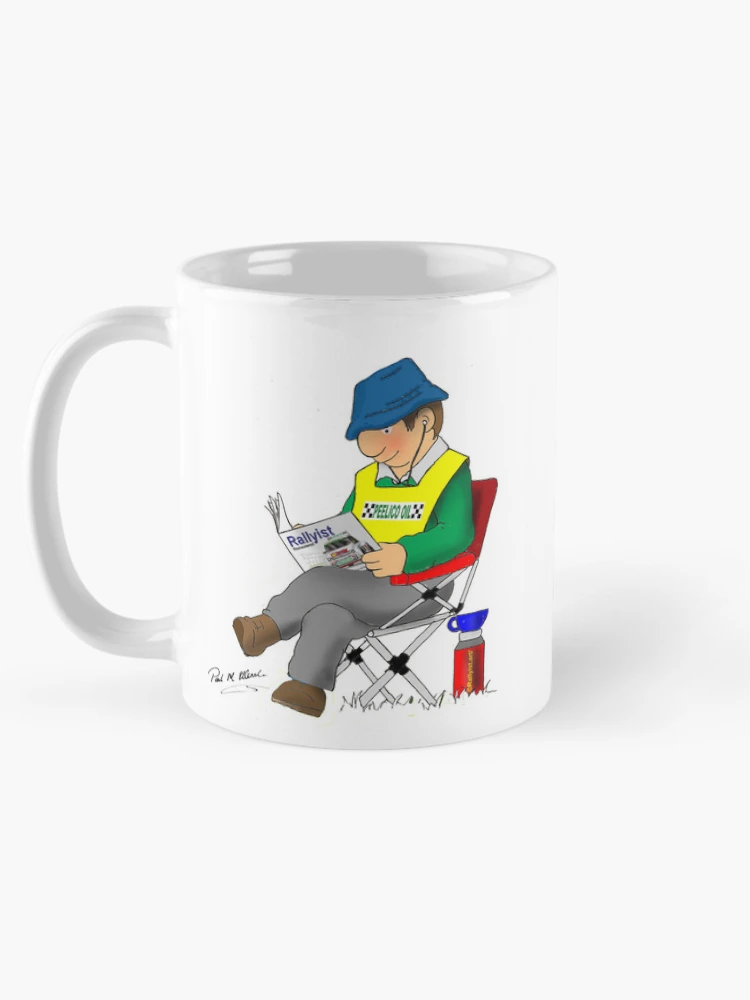 Thumbnail 5 of 6, Coffee Mug, Before the Off: Rallyist Characters Collection designed and sold by Rallyist.Art Merchandise.
