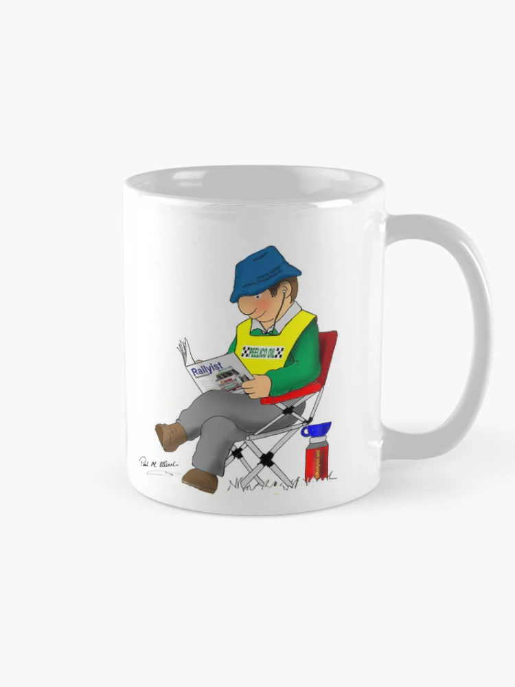 Thumbnail 3 of 6, Coffee Mug, Before the Off: Rallyist Characters Collection designed and sold by Rallyist.Art Merchandise.