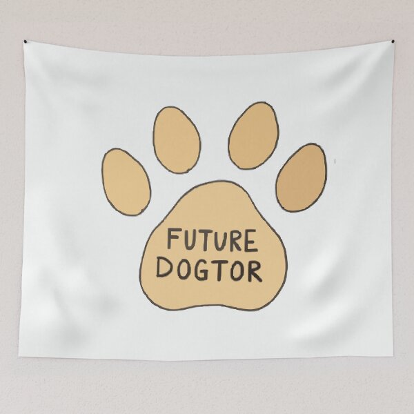 Item preview, Future Dogtor Paw Print designed and sold by Custom Crest.